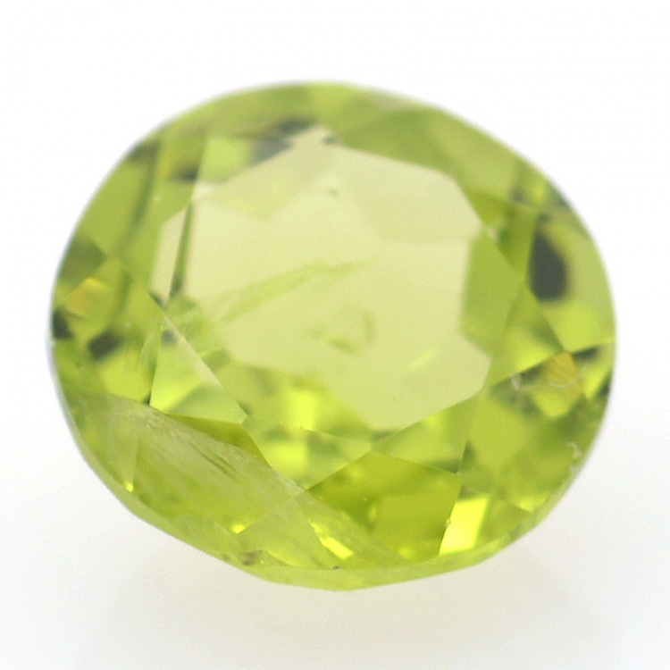 3.27ct Peridot Rund Schnitt