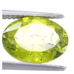 4.12ct Peridot Oval Cut