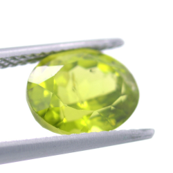 3.35ct Peridot Oval Cut