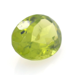 4.16ct Peridot Oval Cut