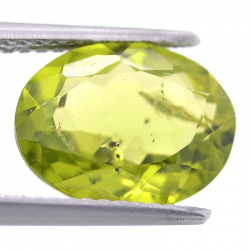 3.50ct Péridot Taille Ovale