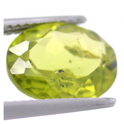 3.50ct Peridot Oval Cut