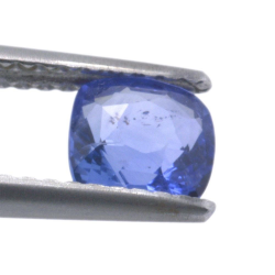 0.98ct Zafiro Azul Talla Cojín 5.63x5.64mm