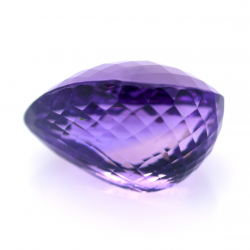 49.37ct Amethyst Pear Cut with Chessboard