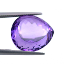 26.62ct Amethyst Pear Cut