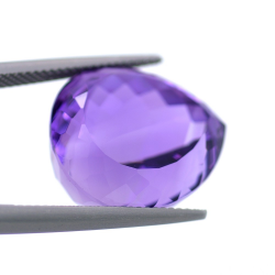 26.62ct Amethyst Pear Cut