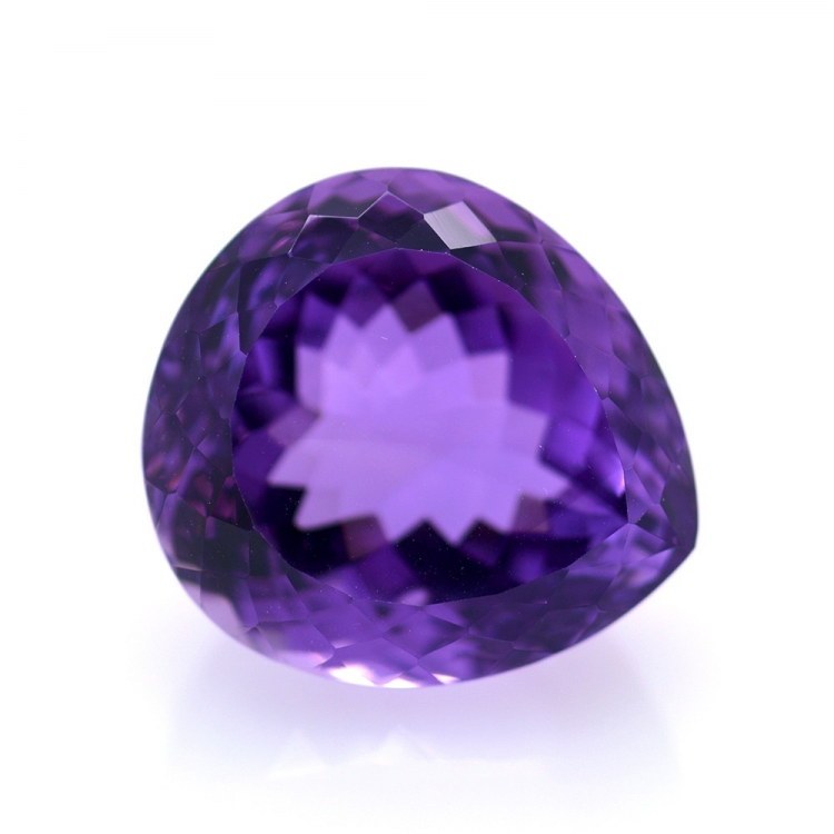 26.62ct Amethyst Pear Cut