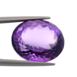 29.53ct Amethyst Oval Cut