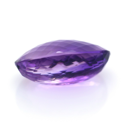 42.62ct Amethyst Oval Schnitt mit Schachbrett