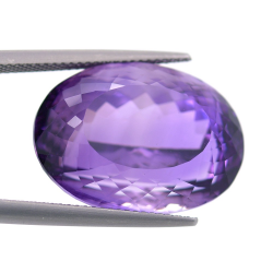 32.22ct Amethyst Oval Cut