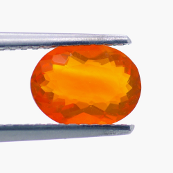 0.87ct Fire Opal Oval Schnitt