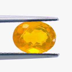 1.01ct Fire Opal Oval Cut