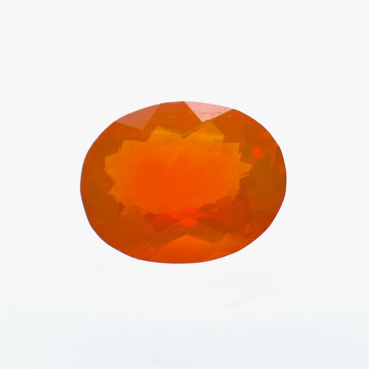 1.01ct Fire Opal Oval Cut