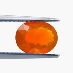 1.01ct Fire Opal Oval Cut