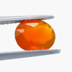 1.01ct Fire Opal Oval Cut