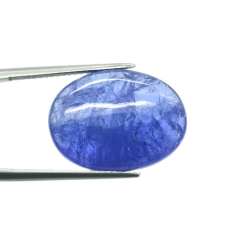 16.72ct Tanzanite Taglio Cabochon Ovale 20,22x15,17mm