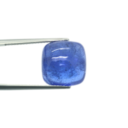 13.61ct Tanzanite Cabochon Square Cut 12,99x13,11mm