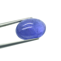 13.90ct Tanzanite Ovale Coupe Cabochon 16.43x11.55mm