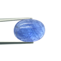 11.17ct Tanzanite Cabochon Oval Cut 15,90x11,42mm