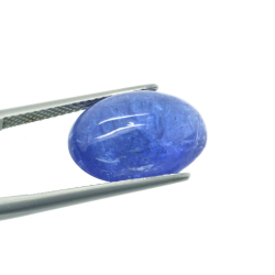 10.63ct Tanzanite Taille Cabochon Ovale 16,17x11,17mm