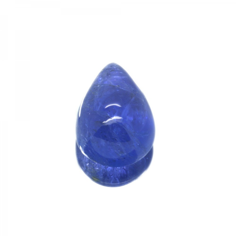 12.13ct Tanzanite Cabochon Pear Cut 16,09 x 11,25