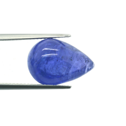 12.13ct Tanzanite Taglio Cabochon Goccia 16,09 x 11,25