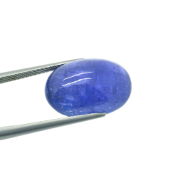 15.58ct Tanzanite Taille Cabochon Ovale 17,64x12,31mm