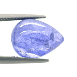 8.97ct Tanzanite Cabochon Pear Cut 14,98x11,71mm