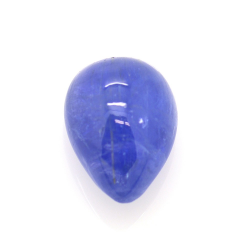 10.28ct Tanzanite Cabochon Pear Cut 14,44x10,43mm