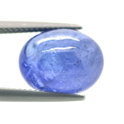 11.64ct Tanzanite Taille Cabochon Ovale 13,97x11,06mm