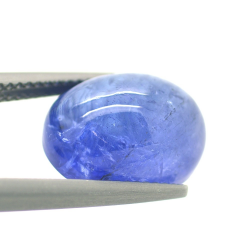 11.64ct Tanzanite Taille Cabochon Ovale 13,97x11,06mm