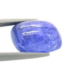 11.97ct Tanzanite Rectangular Cabochon Cut 14.87x10.89mm