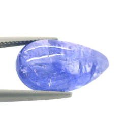 13.16ct Tanzanite Pear Cabochon Cut 20.28x12.22mm