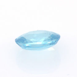 1.18ct Neon Blue Apatite Oval Cut