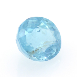 1.51ct Apatite Neon Blue Facetatto Ovale