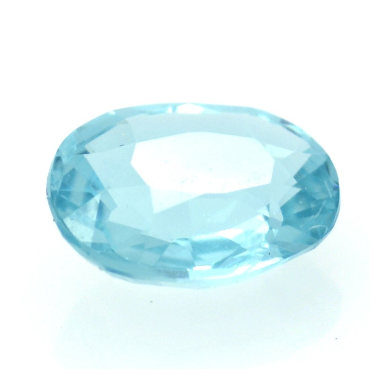 1.29ct Neon Blue Apatite Oval Cut