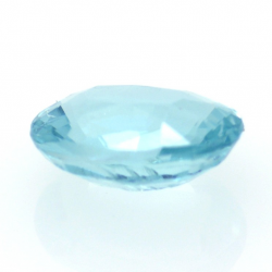 1.29ct Neon Blue Apatite Oval Cut