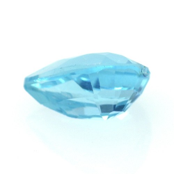 1.21ct Apatite Neon Blue Taille Poire