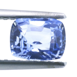 1.15ct Blue Sapphire Cushion Cut 6.60x5.24mm