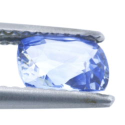 1,15 ct blauer Saphir im Kissenschliff, 6,60 x 5,24 mm