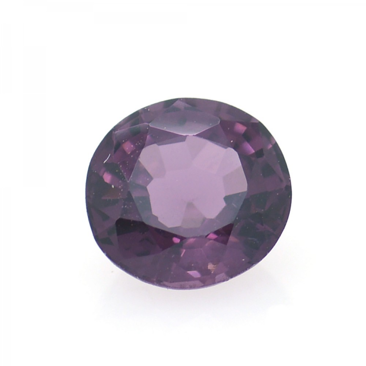 1.28ct Purpurspinell Rund Schnitt