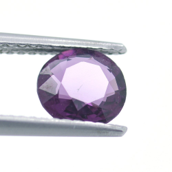 0.96ct Purple Spinel Round Cut