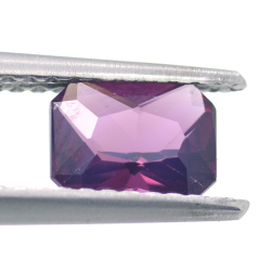 0.77ct Purple Spinel Scissors Cut