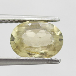 1.66ct Diaspore Oval Cut