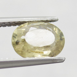 1.66ct Diaspore Oval Cut