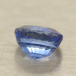 0.99ct Zaffiro Faccettato Tondo