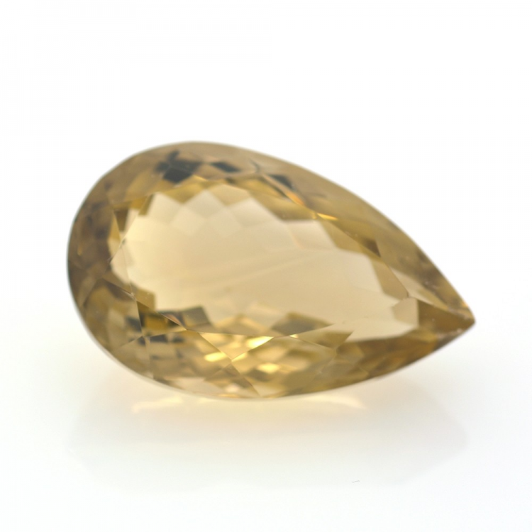 21.38ct Citrine Pear Cut