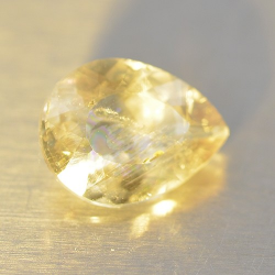 2.81ct Diaspore Pear Cut