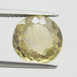 3.26ct Diaspore Taglio Rotondo