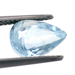 2.41ct Aquamarin Birne Schnitt